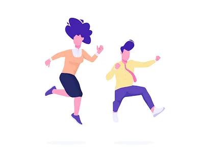 Office Party adobe xd art character clean design enjoying flat graphic design happiness happy illustration minimal office party people vector web website