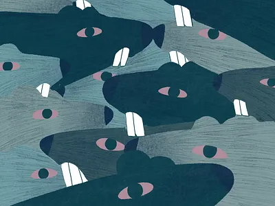 Mouses illustration artwork artwork canvas print canvas wall art design illustration