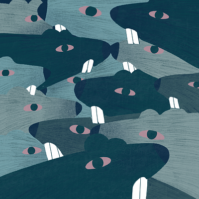 Mouses illustration artwork artwork canvas print canvas wall art design illustration