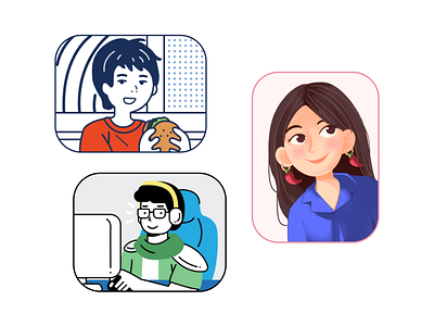 Meet the Singapore Team character character design design illustration illustrator jindesign photoshop potrait teamtvt vector