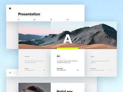 Presentation - Slide exploration clean deck design figma layout microsoft minimal pitch powerpoint presentation slide template type typography whitespace