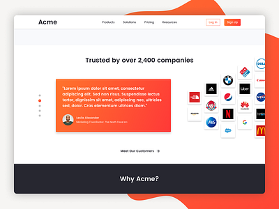 Daily UI 039 - Testimonials dailyui dailyui039 design figma testimonial testimonials ui website website design