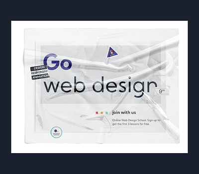 IT School/Landing Page brand color concept design figma landing page study ui ux web design