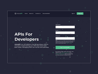 microAPI 100daychallenge 100days dailychallenge dailyux hng hngi7 ui uidesign uidesigner uiux ux