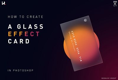 A GLASS design typography ui