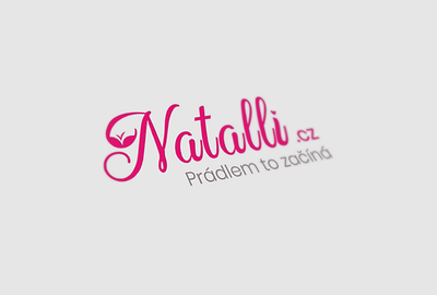 Natalli.cz logo design adobe illustrator logo logodesign vector