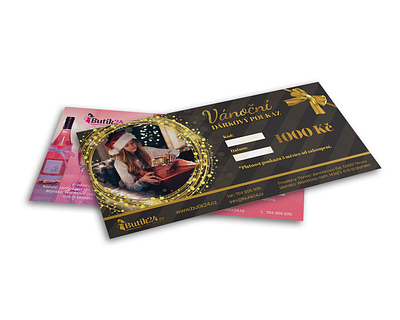 Gift vouchers graphic design voucher voucher design