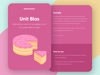 Behavioural Design Cards behavior behaviour bias design product design productdesign psychology science ux ux design uxui workshops
