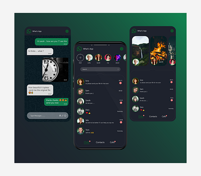 Whats App redesign branding redesign ui ux whatsapp redesign