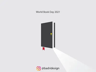 World Book Day 2021 book book day book lover branding creative design designer graphicdesign illustration marketing minimal minimal design reader