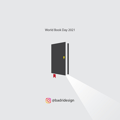 World Book Day 2021 book book day book lover branding creative design designer graphicdesign illustration marketing minimal minimal design reader