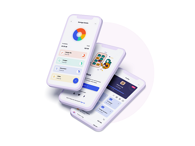 Cloudbox - Mobile App cloud cloud app file file manager illustration mobile app mobile app design mobile ui uidesign
