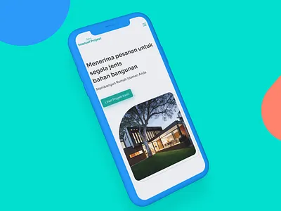 Mobile Web - Home Page design uidesign uiux web design website design