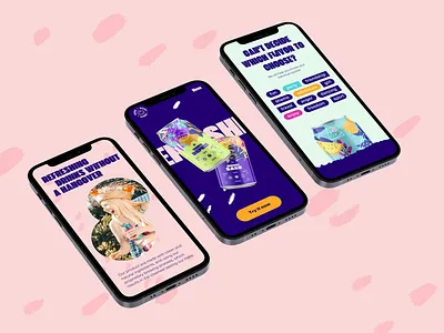 Drinks Ecommerce Mobile Website animation beverages design design studio drinks ecommerce graphic design interaction interface mobile mobile design mobile ui mobile website motion design ui user experience ux web web design web marketing