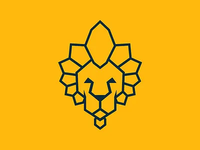 Bank bank brand cash coins dz9 icon lion logo money security yellow