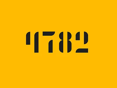 4782 4782 black brand design dz9 icon logo number number logo yellow
