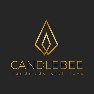 Logo for CandleBee branding design icon logo logo design logodesign logotype minimal minimal logo minimal logos modern logo typography vector