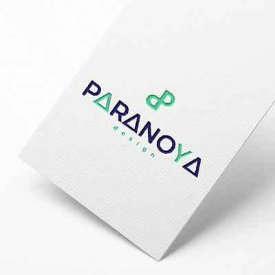 Logo for PARANOYA DESIGN STUDIO branding design icon logo logo design logodesign logotype minimal typography vector