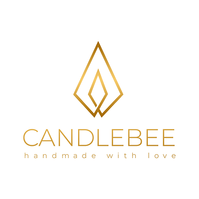 Logo for CandleBee brand brand design brandidentity branding branding design design identity logo logodesign minimal modern typography vector