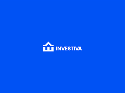 investiva group | brand brand branding clean contrast creative design flat icon idea logo logos logotype monogram simpe symbol