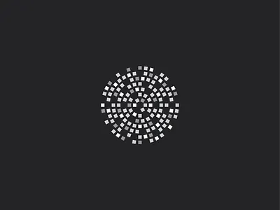 Circle branding circle cubes design geometric geometry icon identity logo luxury minimal mosaic music pattern simple sqare vector