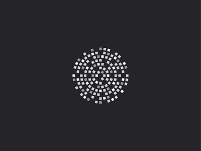 Circle branding circle cubes design geometric geometry icon identity logo luxury minimal mosaic music pattern simple sqare vector