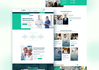 Medicz - Medical PSD Template application ui clean ui creative design dailyui doctor medical minimal psd template services trendy design ui uidesign uiinspiration uitrends uiux ux uxdesign uxinspiration uxtrends web application