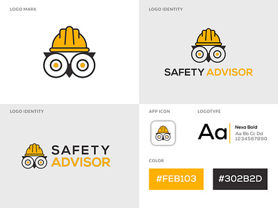 Safety Advisor Logo, Work Safety Modern Logo best best design best designer best logo best shot brand design brand identity branding design graphic design icon logo logo design modern design modern logo safety logo unique unique logo vector vector illustration