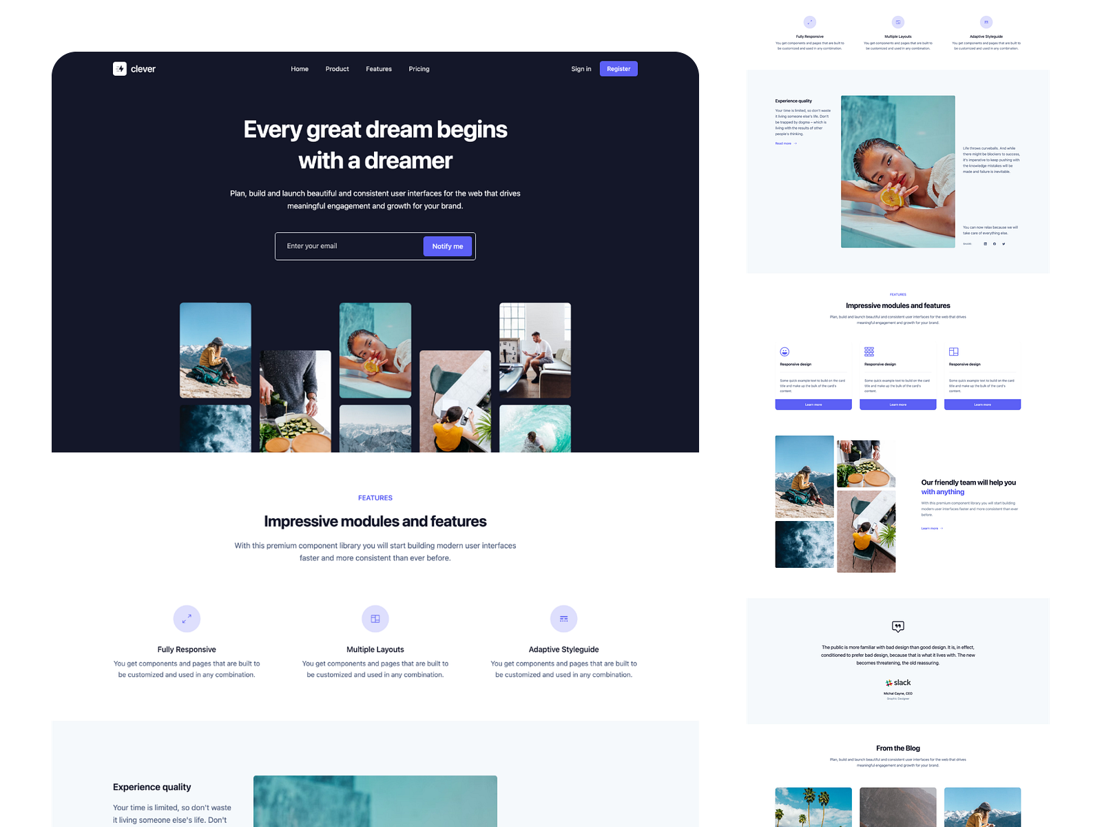 Bootstrap Landing Page Webpixels By Webpixels On Dribbble bootstrap-landing-page-webpixels-by-webpixels-on-dribbble