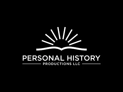 Personal History Productions abstract logo awesome logo book logo branding design line art logo logo logo design logo inspiration minimal logo modern logo professional logo simple logo sun and book logo sun logo unique logo vector