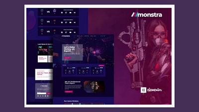 Monstra branding design ui ux web webdesign webdesigner website