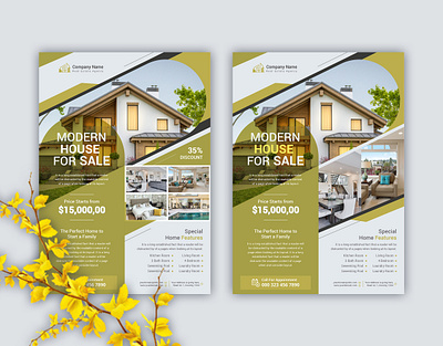 Real estate flyer template a4 flyer advert advertise advertising business flyer creative flyer flyer design flyer template identity just listed marketing modern ouse for sale presentation professional promotion property sale real estate flyer residential