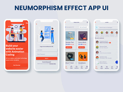 neumorphism app animation coding neomorphism neumoprhism mobile ui neumorphic neumorphic design neumorphism neumorphism app neumorphism app ui neumorphism css neumorphism effect neumorphism ui web design web designer