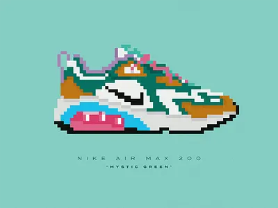 Nike Air Max Pixel air air max clean design figma illustration nike nike air nike air max nike shoes pixel pixel art pixel design pixelart shoe shoes simple