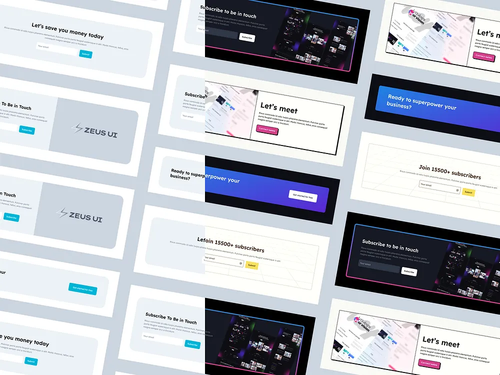 Cta Section designs, themes, templates and downloadable graphic ...