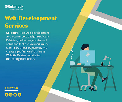 Web Development post graphic design social media banner social media post vector web