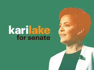 Kari Lake for Senate arizona branding election logo design patriotic political political branding political design political logo politics poster design senate vote voting