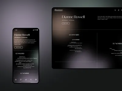 Social network for poets app dashboard homepage ios ios app mobile app mobile ui social network ui web web app