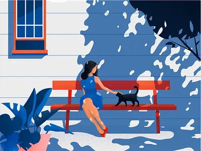 illustration background girl graphic design illustration illustration art vector