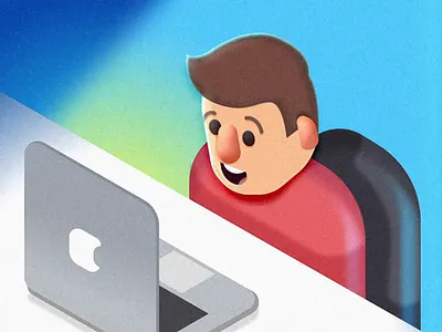 Close your mouth! 2d animation ad ae after effects animation campaign character character animation cool design desktop fun funny lottie mac marketing mobile motion graphics new ux