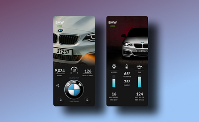 BMW Mobile Car App bmw bmw app bmw starter car car remote car starter car system cars design mercedes benz mobile car mobile car app remote starter typography ui uiux uiuxdesign ux ux design