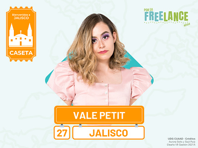 Vale Petit | Jalisco branding design designer designs freelance freelance design freelancer infographic inspiration jalisco mexico mx roadtrip typography