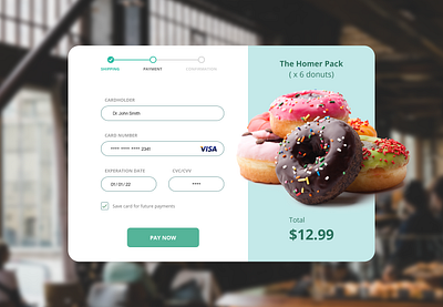 Daily UI - Credit Card Checkout daily ui daily ui 002 design design challenge oo2 ui ux