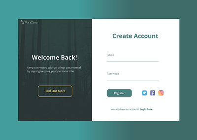 Daily UI - Sign In daily ui daily ui 001 design design challenge ui ux