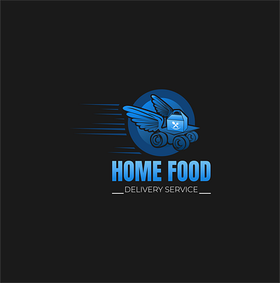 Food Delivery Service logio branding animation art branding character clean design graphic design icon logo vector