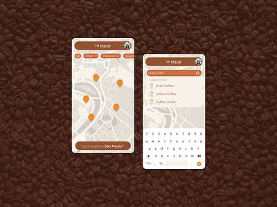 Daily UI #022 - Search app coffee coffee app daily daily ui daily ui 022 daily ui challenge dailyui dailyui 022 dailyuichallenge design search ui ux