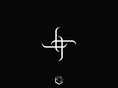 logo mark with + sign branding clean design designer flat graphic design icon logo logodesign logotype minimal vector