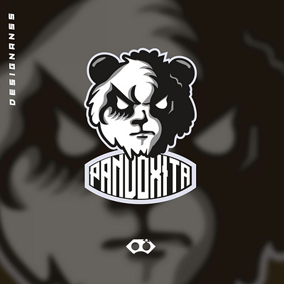 "PANDA" ESPORTS LOGO DESIGN colors design esport gamming graphic illustration logo mascot logo panda streaming valorant vector