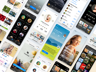Full iOS 16 UI Kit & Design System for Figma android button color dark design figma icon interface ios ios16 iphone light mobile system ui ux