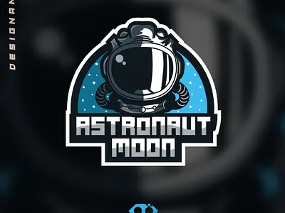 "ASTRONAUT" ESPORTS MASCOT LOGO DESIGN colors design esport gamming graphic illustration logo mascot logo planet ux